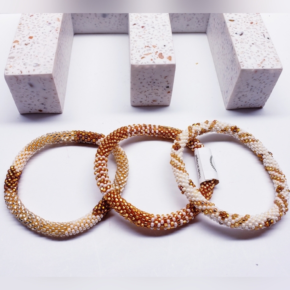 CAIRO -Original Roll-On® Bracelets, 7" round, made in Nepal #3 (pieces) - Picture 3 of 7